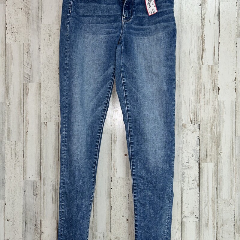 8Reg Denim Skinnies, Blue, Size: Ladies M