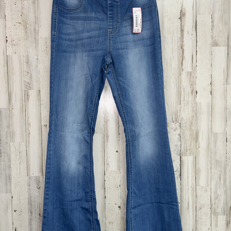 L Lt Denim Pull On Flares