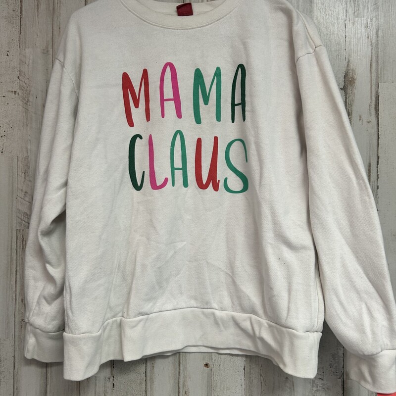 S Beige Mama Claus Sweats