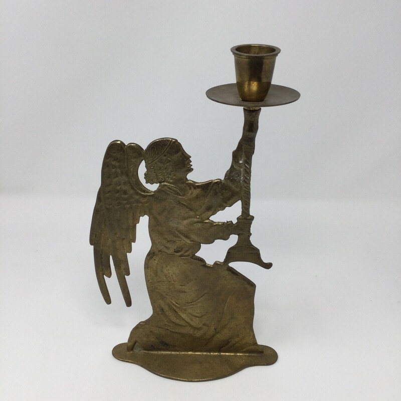 Brass Angel Candle Holder,
Brass