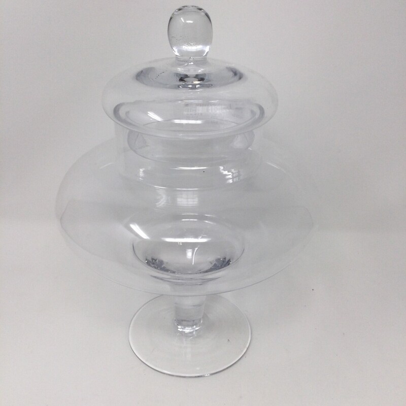 Apocathary Vessel,
Clear,
Size: 14 X 11 In