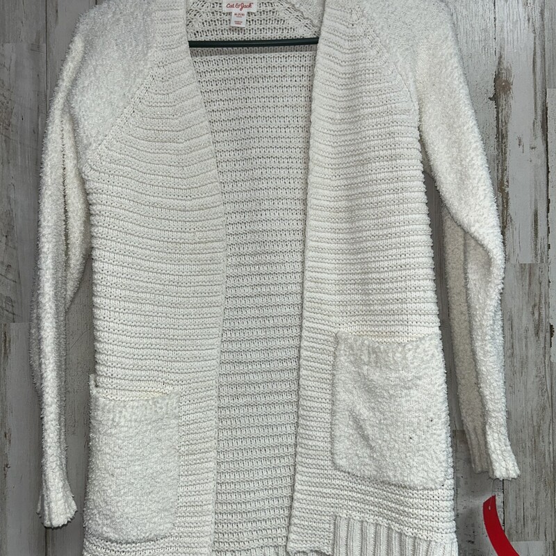 7/8 Beige Pocket Cardigan