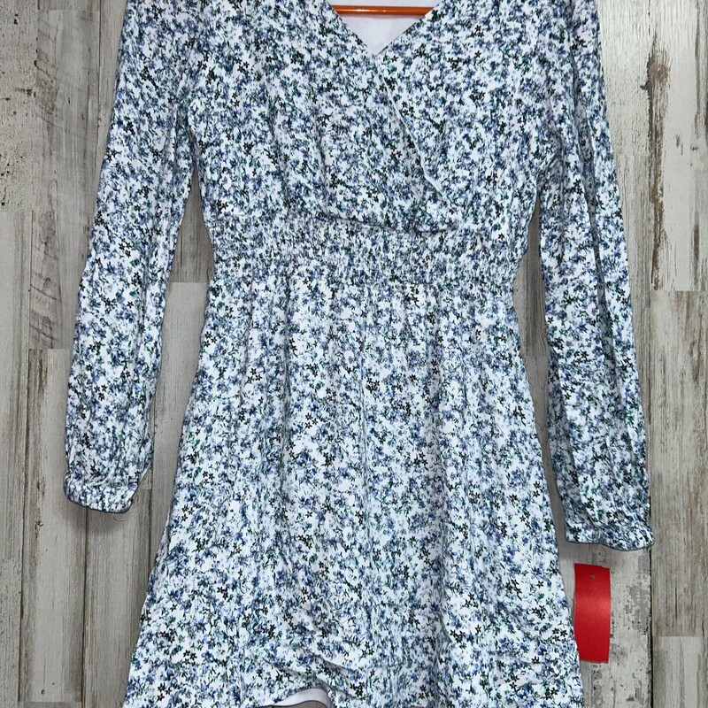 12/14 Blue Floral Dress