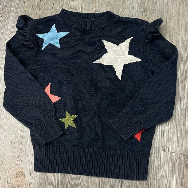 Crewcuts Knit Sweater, Navy, Size: 8Y