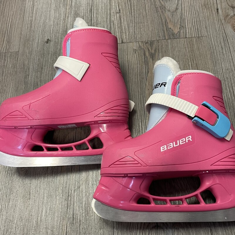 Bauer Lil Angel Hockey Skates Pink, Size: 6T-7T