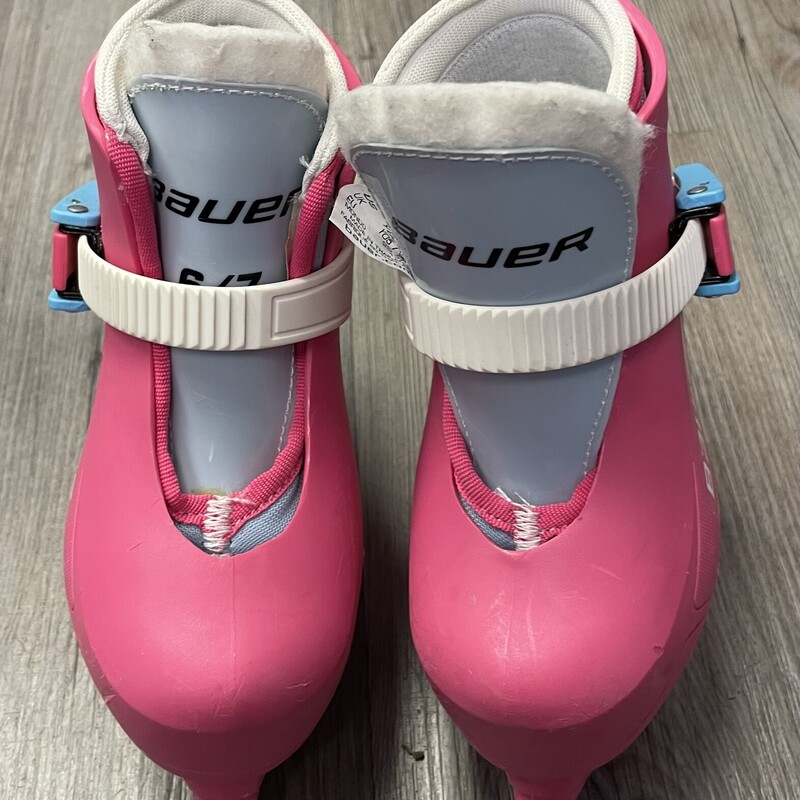 Bauer Lil Angel Hockey Skates Pink, Size: 6T-7T