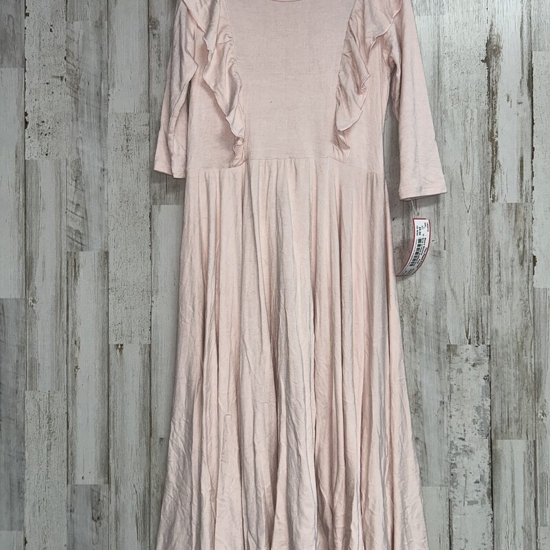 8/10 Lt Pink Ruffled Dres