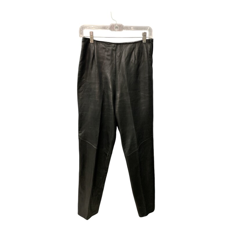 Danier Leather Pants S6, Black, Size: S