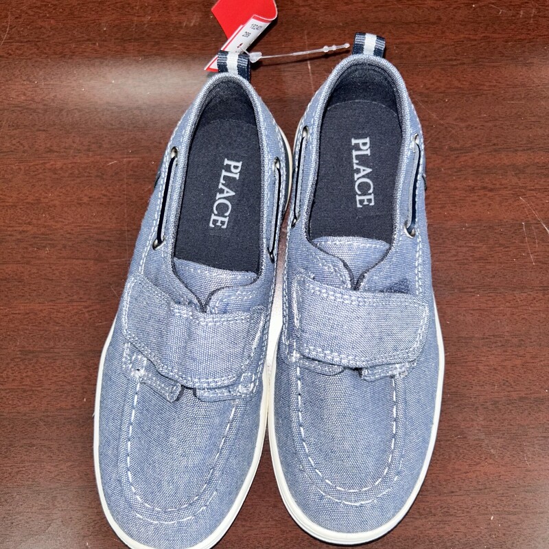 13 Blue Velcro Sneaker