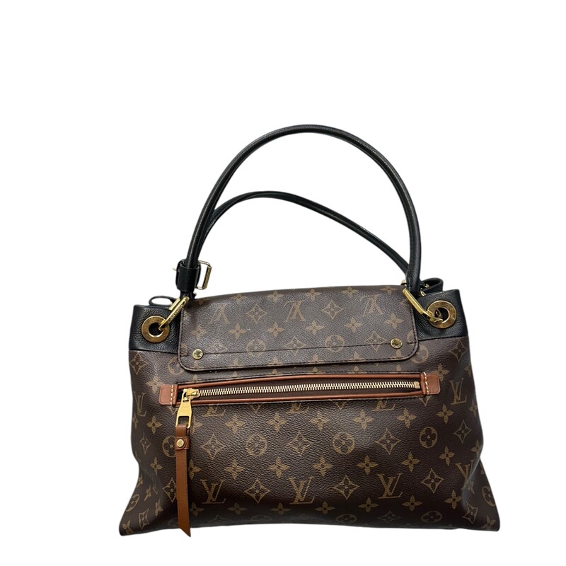 Louis Vuitton Olympe
 Monogram
 Size: MM

Dimensions:
Length: 15.5 in
Width: 5.25 in
Height: 11 in
Drop: 6.5 in

Date Code:
SP2514

Note: Scratching to hardware and minor scuffs on canvas.