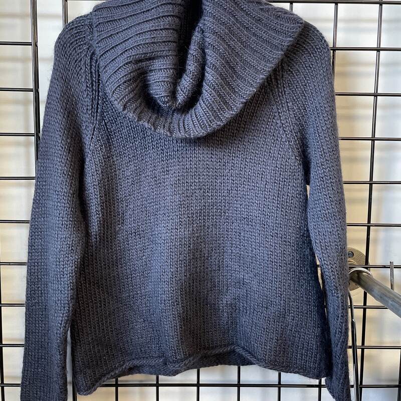 Cassis Knitted Sweater, Navy, Size: L