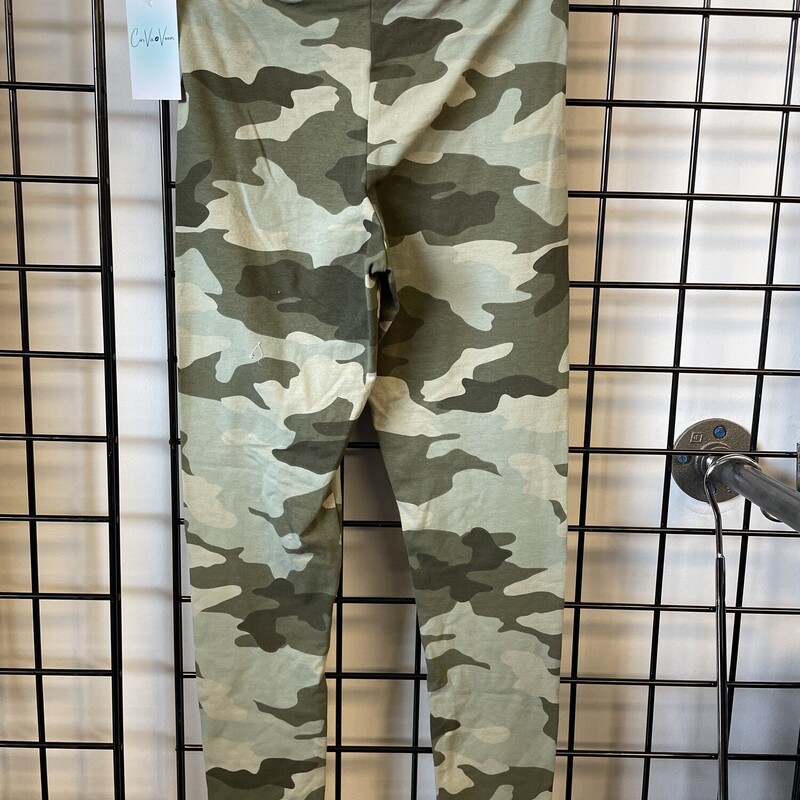 Garage Camo Legging, Green, Size: S