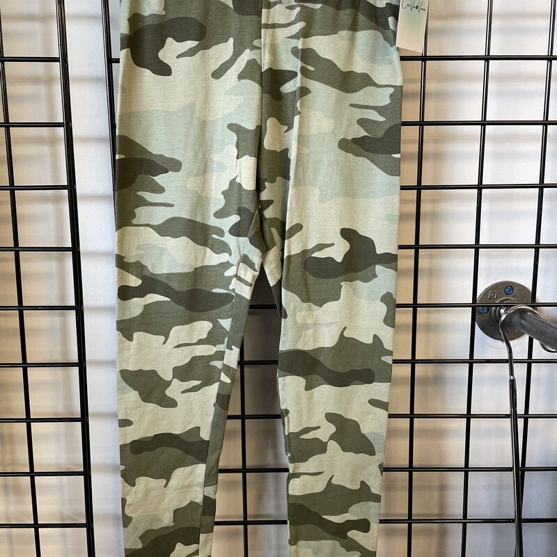 Garage Camo Legging, Green, Size: S