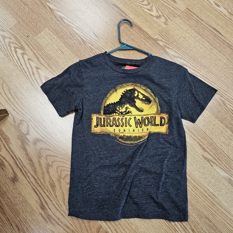 JURASSIC WORLD SHIRT, GRAY, Size: MEDIUM