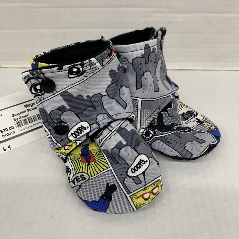 By Grace, Size: 6-9m, Item: Booties