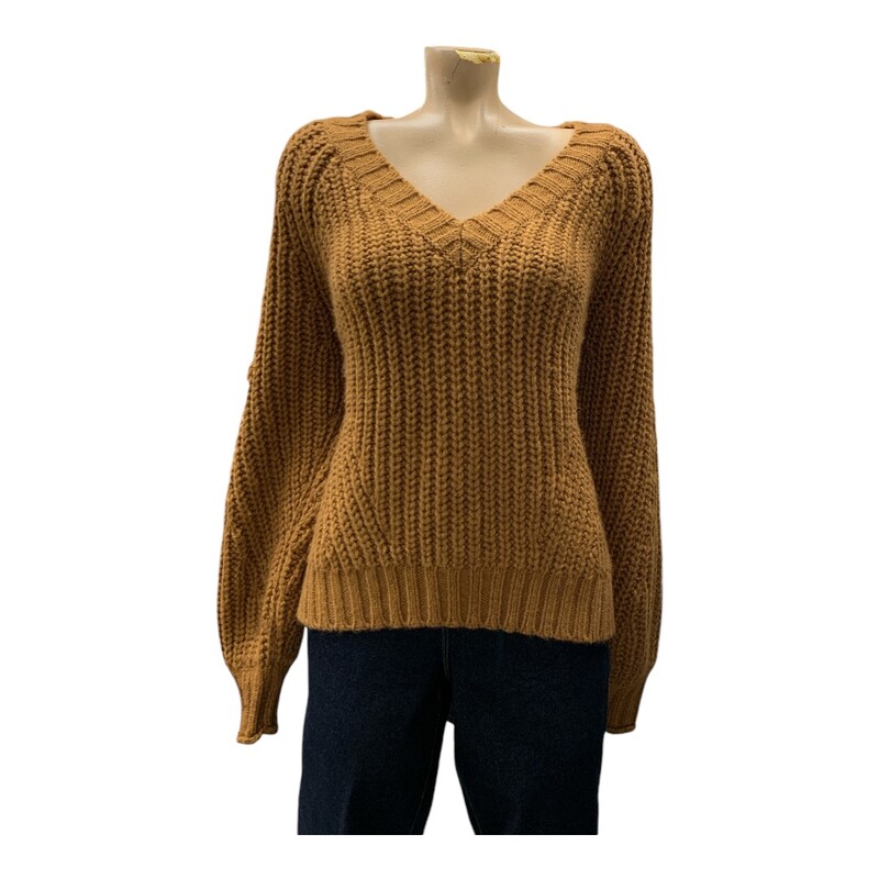 American Eagle Knit, Brown, Size: S