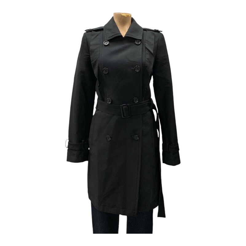 Rw&Co Trench, Black, Size: M