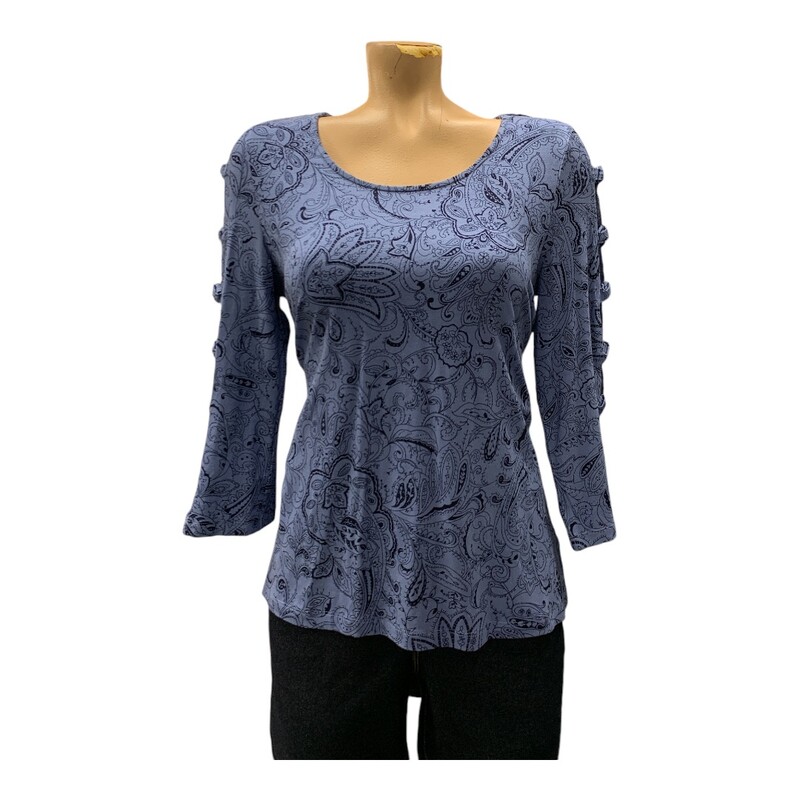 Cleo NWT, Blue/blk, Size: M