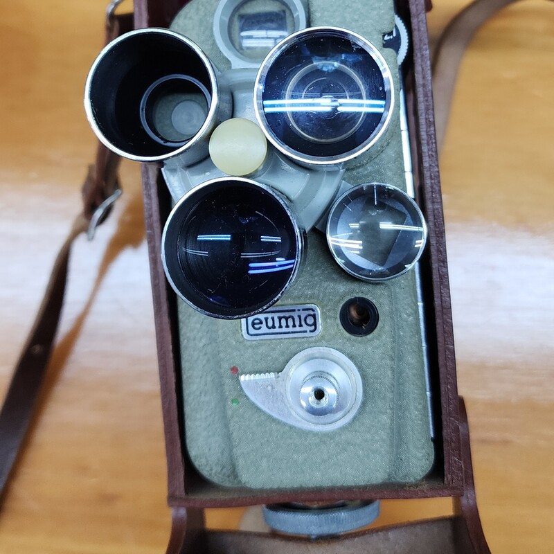 Eumig Movie Camera, W/Case, Size: 8 MM