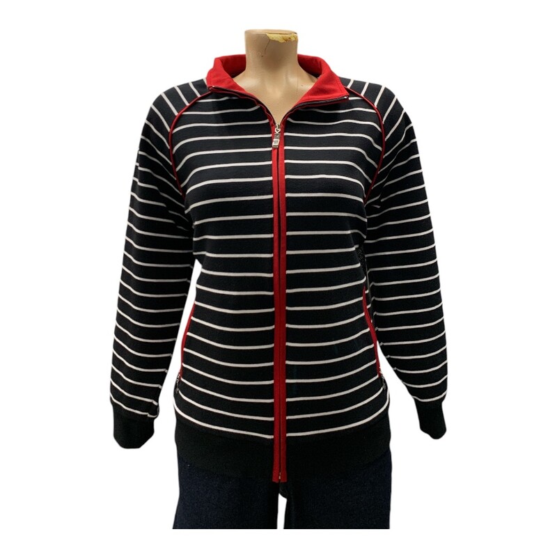 Alison Daley, Blk/red/, Size: L