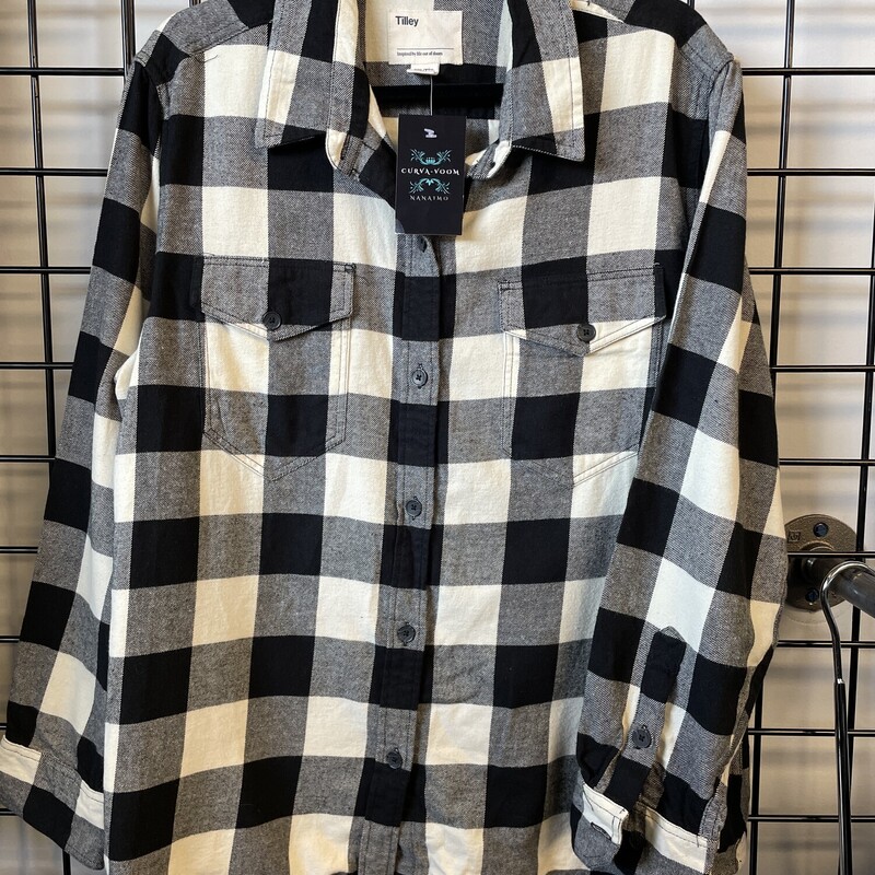 Tilley 100% Cotton, Plaid, Size: XXL