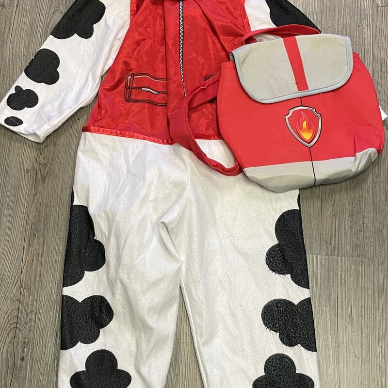 Rubies Marshall Costume, Red, Size: 3-5Y
3 pcs