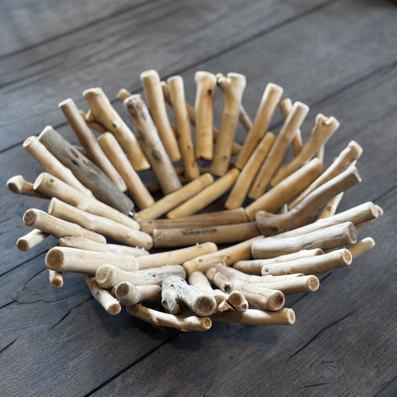 Natural Driftwood Basket