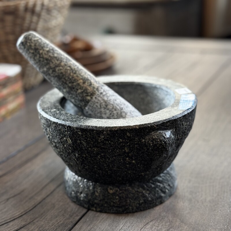 Rock Mortar and Pestle

Size: 7