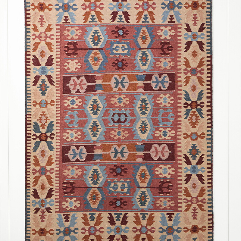 Garnet Hill Pecos Flat-Weave Wool Rug

Size: 6x9

Details
Put on a dynamic floor show with sunbaked colors and bold patterns inspired by the Southwest. Handwoven in wool, this durable flat-weave rug is at home anywhere, even in high-traffic spots.

Exclusive
Woven by hand
Whipstitched at sides; hemmed at both ends
Imported