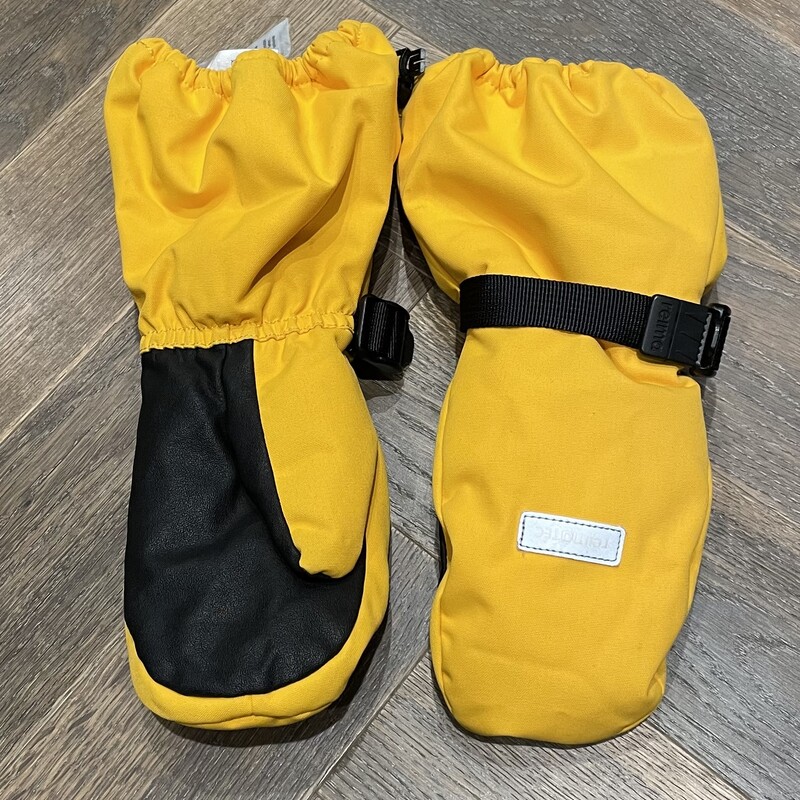 Reimatec Mitten, Yellow, Size: 8-10Y