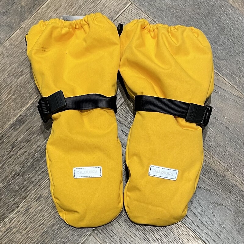 Reimatec Mitten, Yellow, Size: 8-10Y