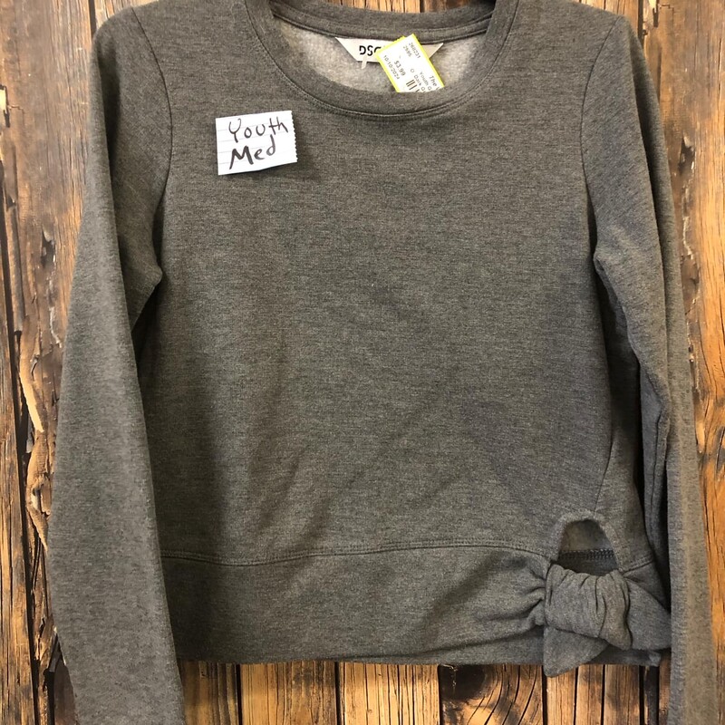 Dark Gray Crop Top