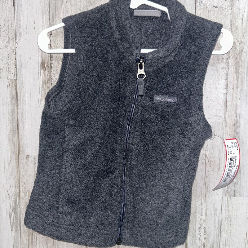 2T Grey Fleece Vest