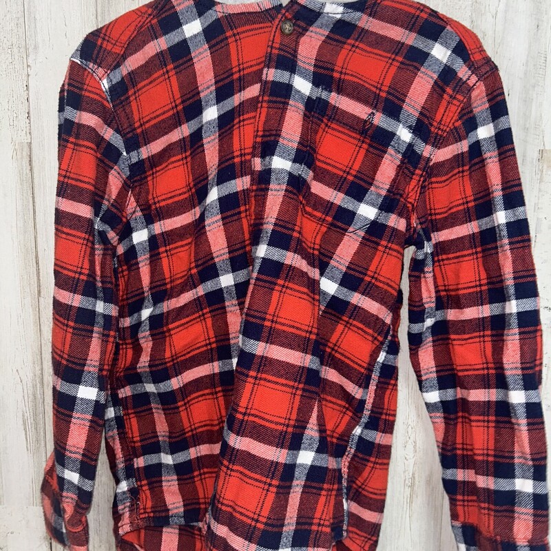 4T Red Hooded Flannel