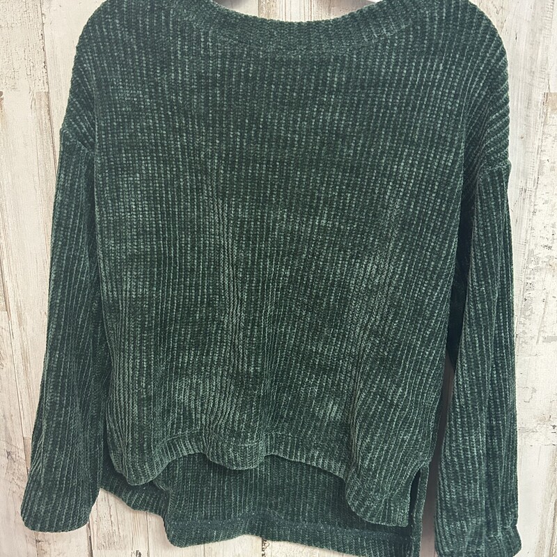 6/7 Green Knit Sweater, Green, Size: Girl 6/6x