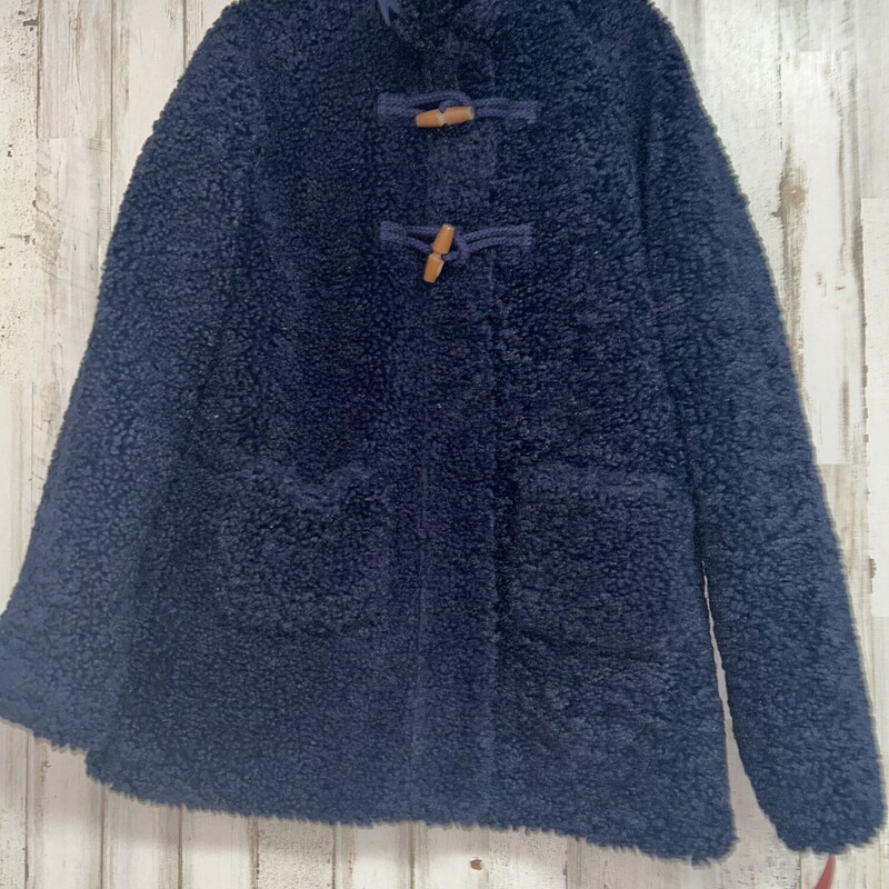 7/8 Navy Sherpa Button Ja