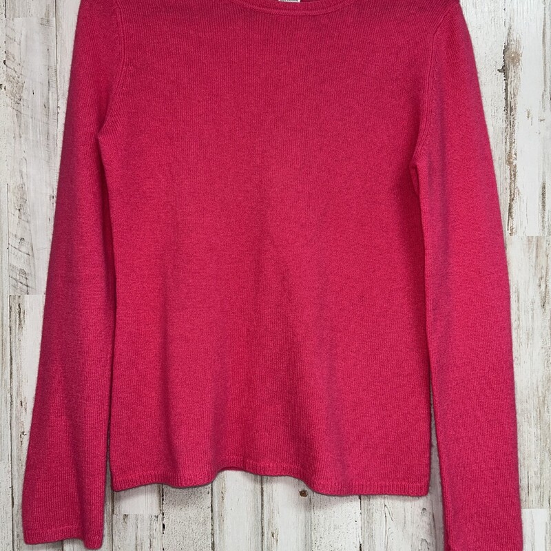 S Pink Knit Sweater