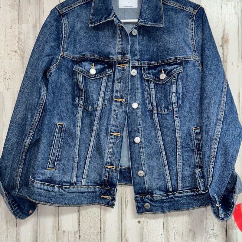 S Denim Magic Jacket, Blue, Size: Ladies S