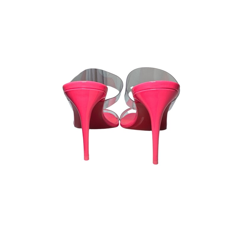 Louboutin Just Nothing 85 Heels<br />
 Pink<br />
 Size: 39<br />
Comes with box and dust bag.