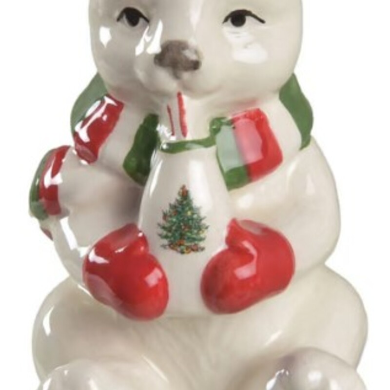 Spode Polar Bear Ornament
Xmas
Size: 2x3
Retail $16