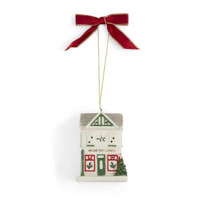 Spode Toy Store Ornament
Xmas Colors LED
Size: 2x2x3H