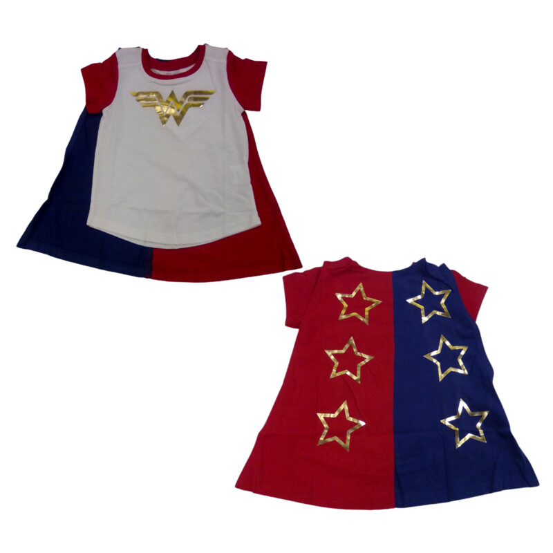 Shirt:wonderwoman/cap, Girl, Size: 5t

Located at Pipsqueak Resale Boutique inside the Vancouver Mall, Suite 230, (upstairs between Round 1 and Golds Gym) or online at: #pipsqueakresale

All items are photographed prior to being steamed. Cross posted, items are located at #PipsqueakResaleBoutique, payments accepted: cash, paypal & credit cards. Any flaws will be described in the comments. More pictures available with link above. Local pick up available at the #VancouverMall, tax will be added (not included in price), shipping available (not included in price, *Clothing, shoes, books & DVDs for $6.99; please contact regarding shipment of toys or other larger items), item can be placed on hold with communication, message with any questions. Join Pipsqueak Resale - Online to see all the new items! Follow us on IG @pipsqueakresale & Thanks for looking! Due to the nature of consignment, any known flaws will be described; ALL SHIPPED SALES ARE FINAL. All items are currently located inside Pipsqueak Resale Boutique as a store front items purchased on location before items are prepared for shipment will be refunded.

#resalerocks #pipsqueakresale #shopvanmall #vancouverwa #portland #reusereducerecycle #fashiononabudget #chooseused #consignment #savemoney #shoplocal #weship #keepusopen #shoplocalonline #resale #resaleboutique #mommyandme #minime #fashion #reseller #usedclothing #usedtoys #secondhand #consign #store #clothes #womensclothes #kidsclothes