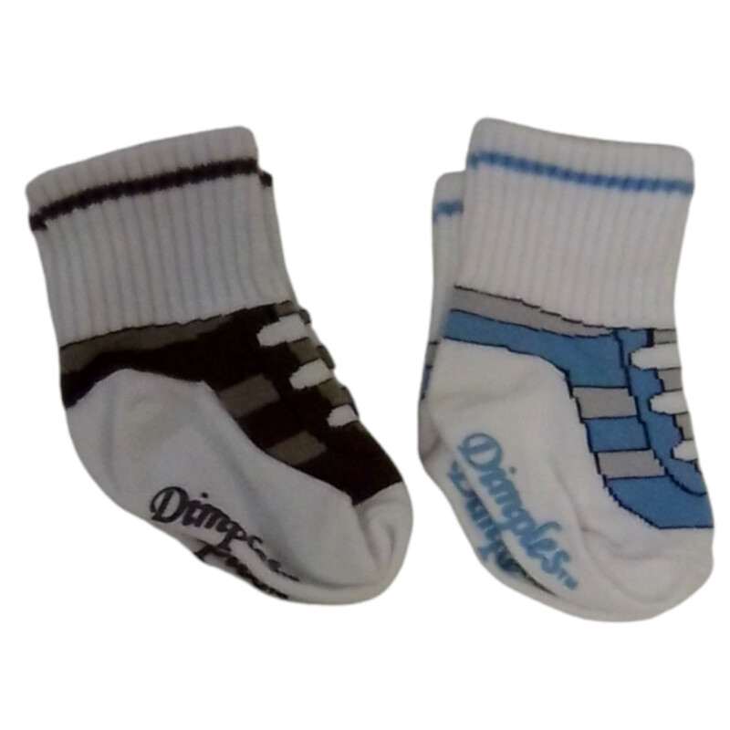 2pc Socks (White/Shoes)