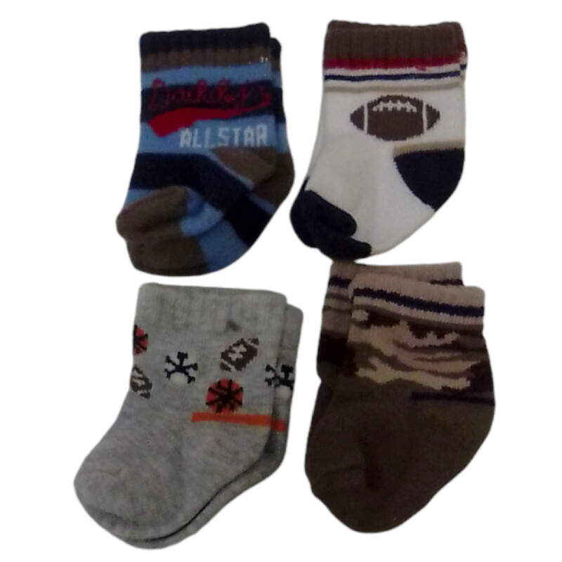 4pc Socks (Sports), Boy, Size: -

Located at Pipsqueak Resale Boutique inside the Vancouver Mall, Suite 230, (upstairs between Round 1 and Golds Gym) or online at: #pipsqueakresale

All items are photographed prior to being steamed. Cross posted, items are located at #PipsqueakResaleBoutique, payments accepted: cash, paypal & credit cards. Any flaws will be described in the comments. More pictures available with link above. Local pick up available at the #VancouverMall, tax will be added (not included in price), shipping available (not included in price, *Clothing, shoes, books & DVDs for $6.99; please contact regarding shipment of toys or other larger items), item can be placed on hold with communication, message with any questions. Join Pipsqueak Resale - Online to see all the new items! Follow us on IG @pipsqueakresale & Thanks for looking! Due to the nature of consignment, any known flaws will be described; ALL SHIPPED SALES ARE FINAL. All items are currently located inside Pipsqueak Resale Boutique as a store front items purchased on location before items are prepared for shipment will be refunded.

#resalerocks #pipsqueakresale #shopvanmall #vancouverwa #portland #reusereducerecycle #fashiononabudget #chooseused #consignment #savemoney #shoplocal #weship #keepusopen #shoplocalonline #resale #resaleboutique #mommyandme #minime #fashion #reseller #usedclothing #usedtoys #secondhand #consign #store #clothes #womensclothes #kidsclothes