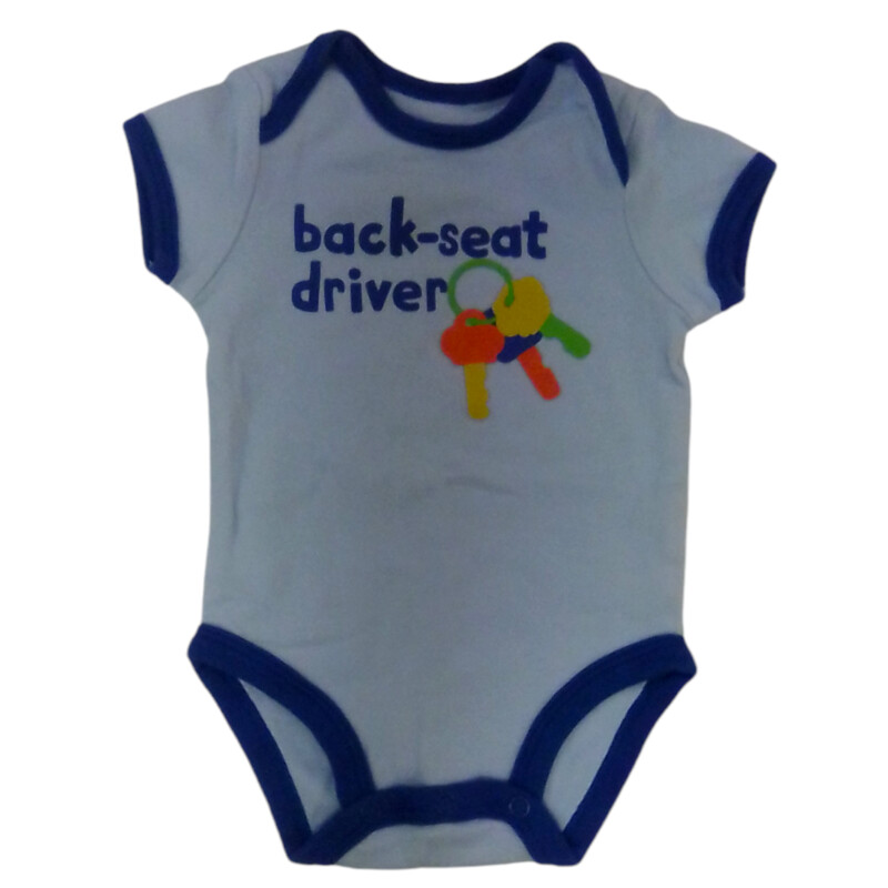 Onesie (Blue/Keys)