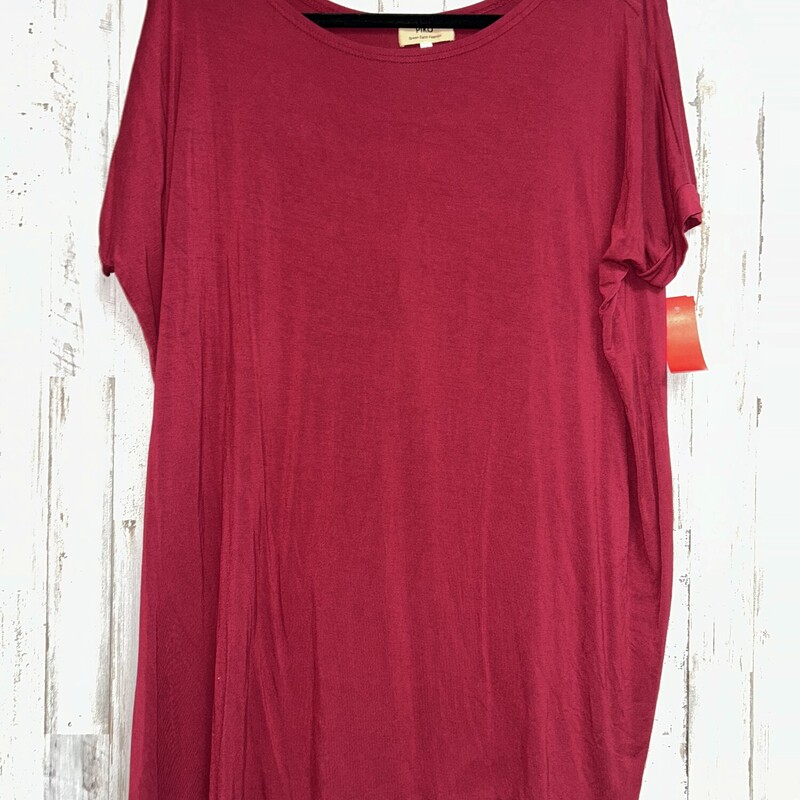 S Red Piko Top