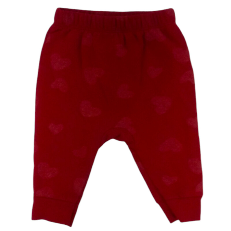 Pants (Red/Hearts)