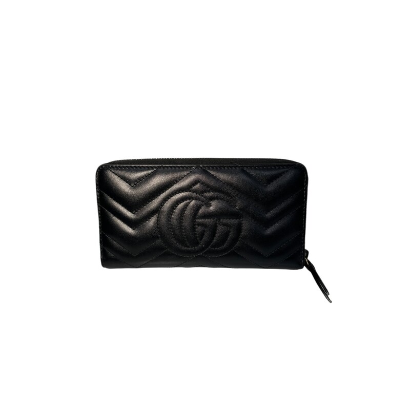 Gucci Marmont Black Compact Zipper<br />
Some minor corner wear<br />
Code: 44312.0959