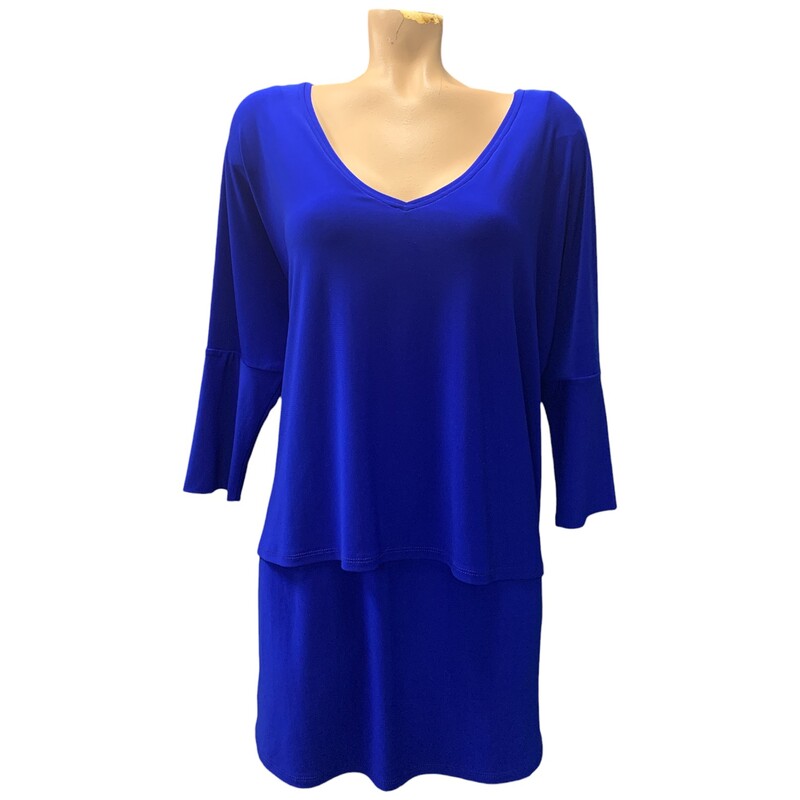 Joseph Ribkoff Top S14, Blue, Size: L