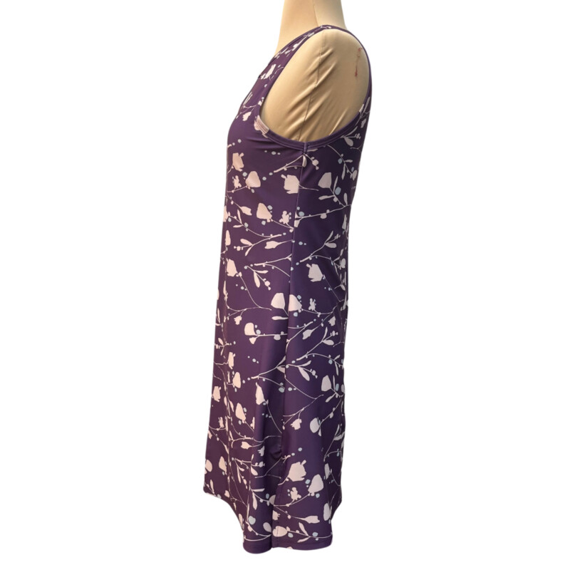 Nuu Muu Active Dress
Keyhole Detail
Purrfect/SugarPlum 2015 Pattern
Colors:  Purple and Blush
Size: Medium